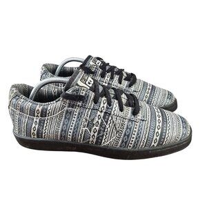 Converse‎ KA-II Mens Patterned Sneakers Size 10 Shoes Black & Gray Pattern